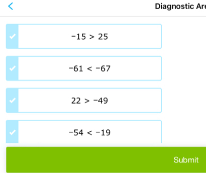 Diagnostic Ar
-15>25
-61
22>-49
-54
Submit