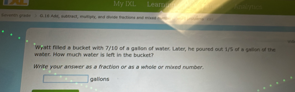 Solved: My IXL Leary Analytics Seventh grade G.16 Add, subtract ...