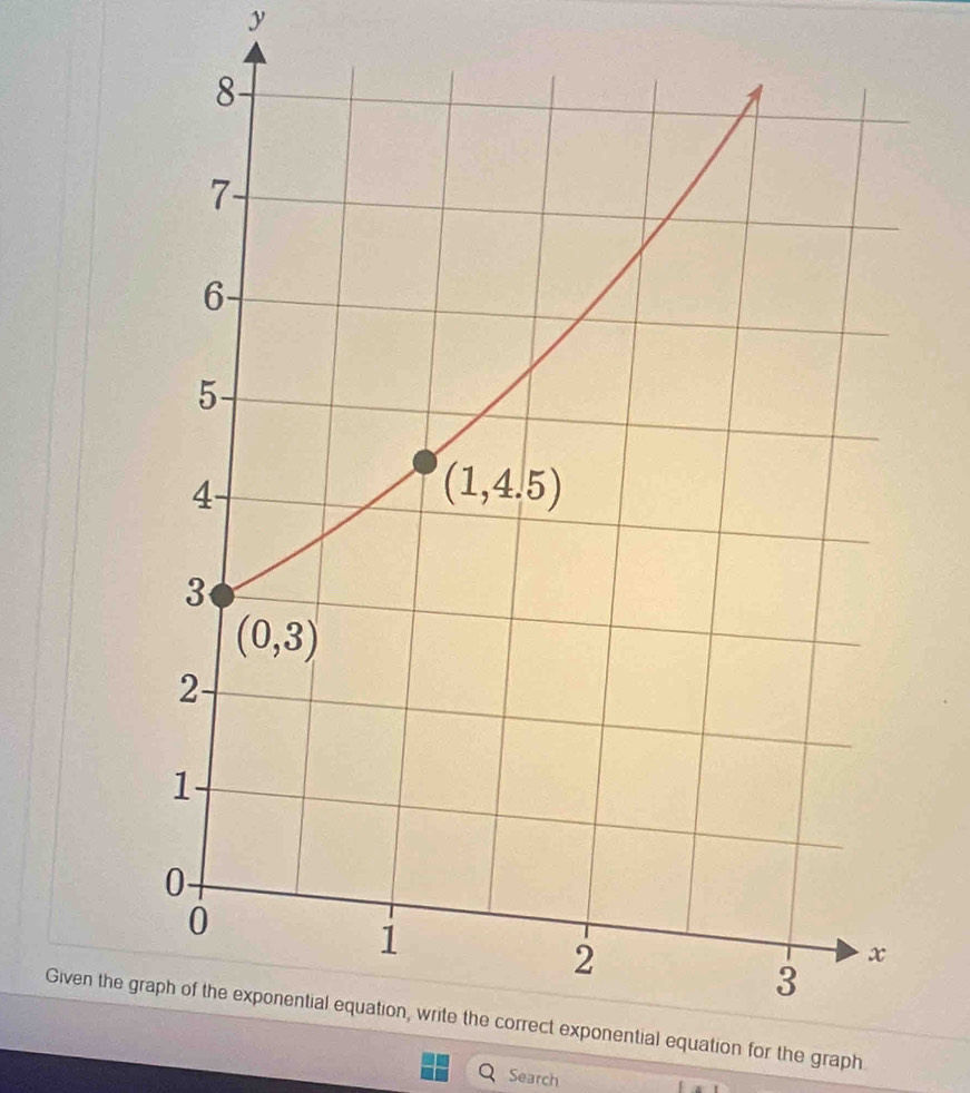 Given the gal equation for the graph
Search