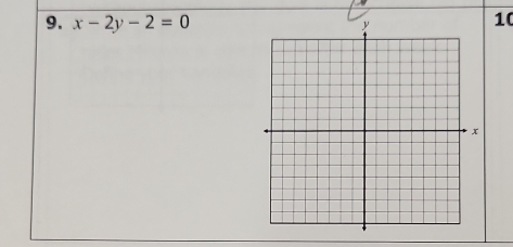 x-2y-2=0 10