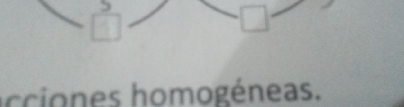 □  
□ 
cciones homogéneas.