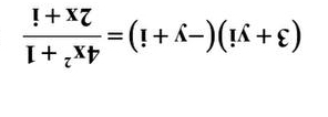 frac I+XZI+_zXY=(I+hat A-)(Ihat A+xi )