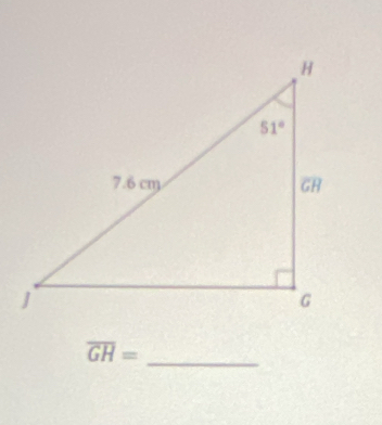 overline GH=