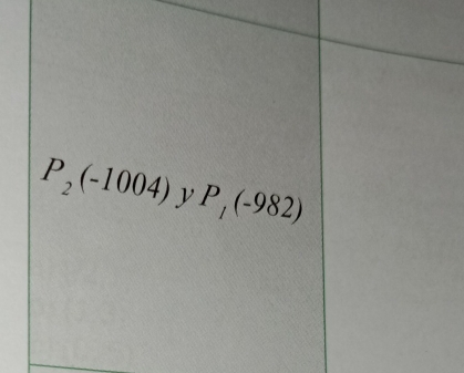 P_2(-1004) y P_1(-982)