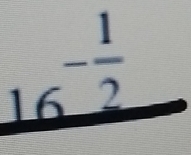 6^(-frac 1)2