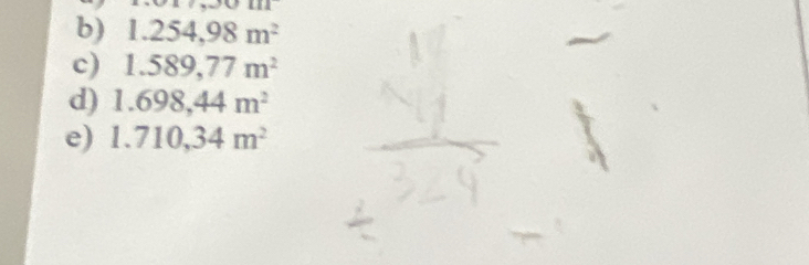 1.254,98m^2
c) 1.589,77m^2
d) 1.698,44m^2
e) 1.710,34m^2