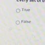 y set or t
True
False