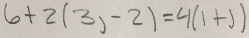 6+2(3,-2)=4(1+1)