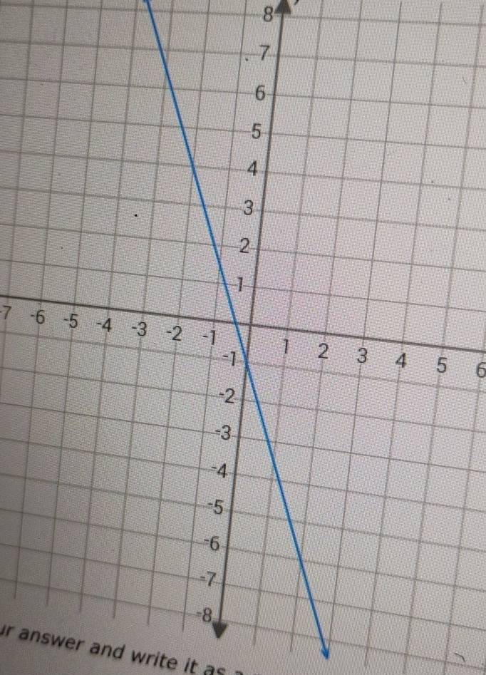 8
7 - 
6 
ir answer and write .