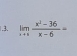 limlimits _xto 6 (x^2-36)/x-6 =