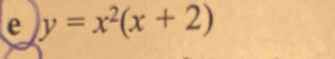 y=x^2(x+2)