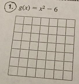 g(x)=x^2-6