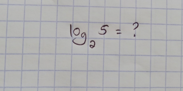 log _25= ?