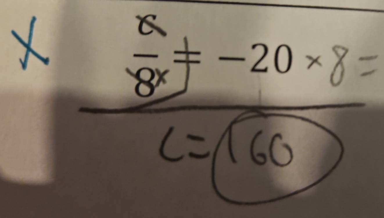 overline 8=-20