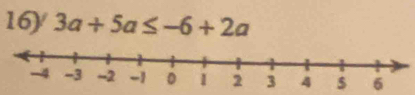 3a+5a≤ -6+2a
6