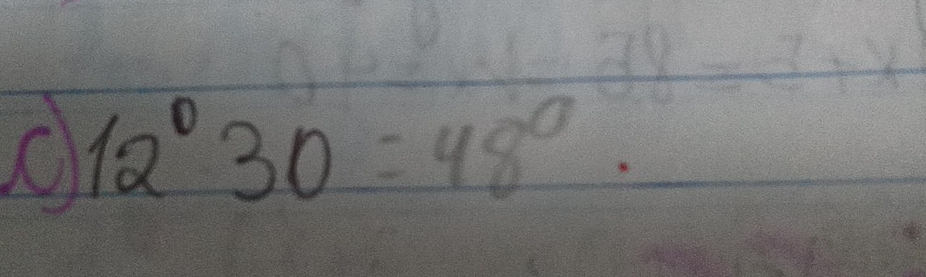 12°30=48°
frac □ /11