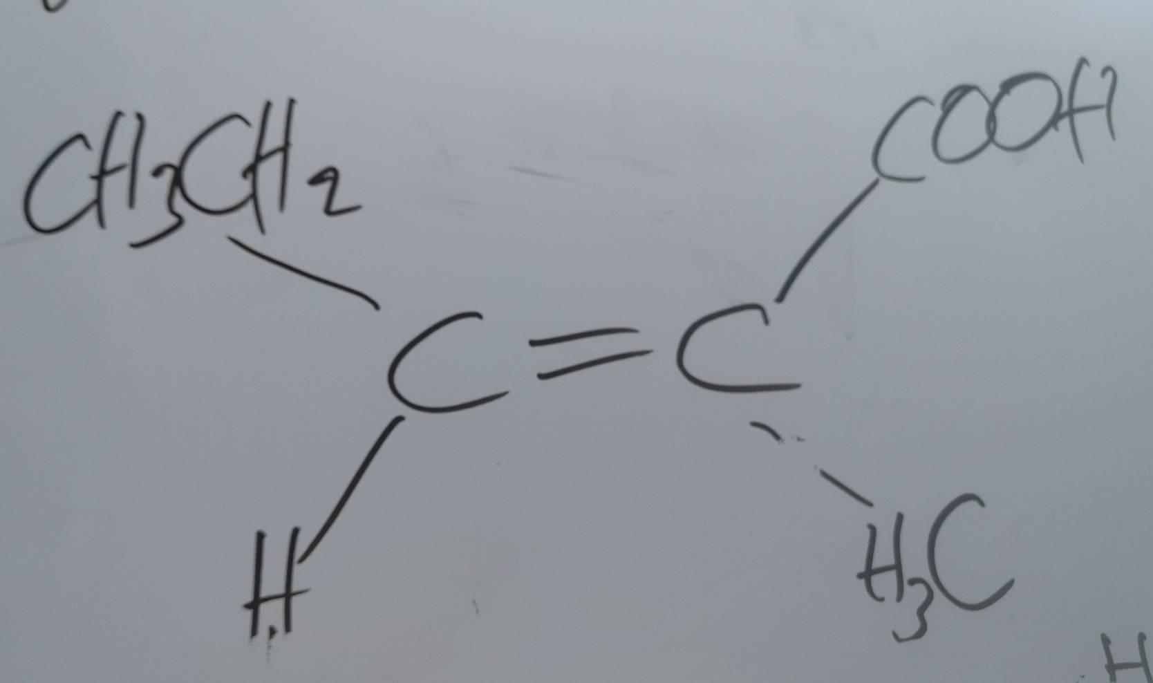 CH_3CH_2
coofi
C=C
If
H_3C H