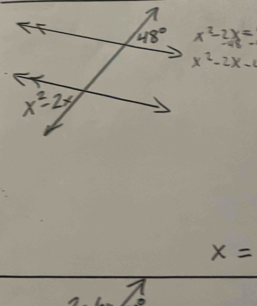 x^2-2x=
-48=
x^2-2x-
x=