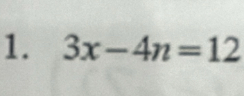 3x-4n=12