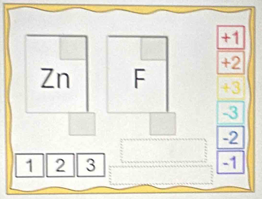 +1
+2
Zn
F
+3
-3
-2
□ . 3 ·s ·s ·s -1.