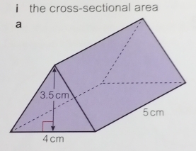 the cross-sectional area