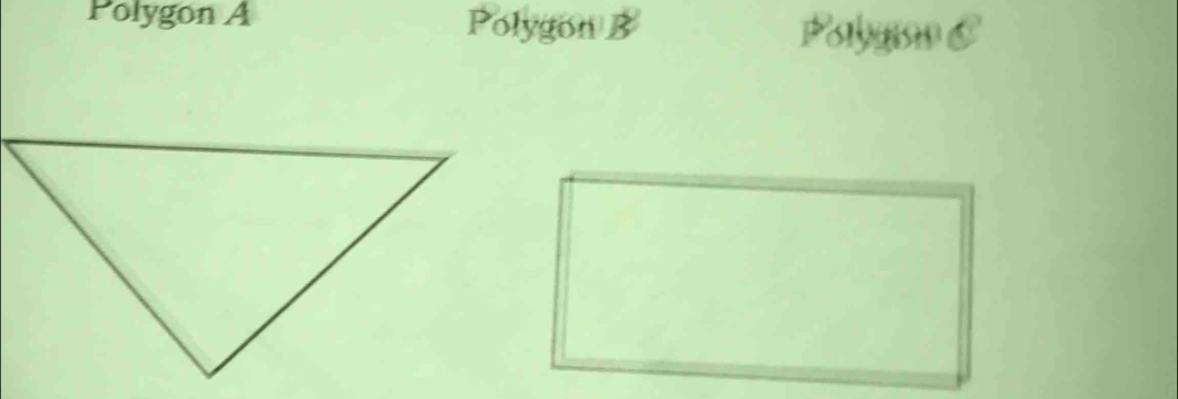 Polygon A Polygon B 
Polygiso E