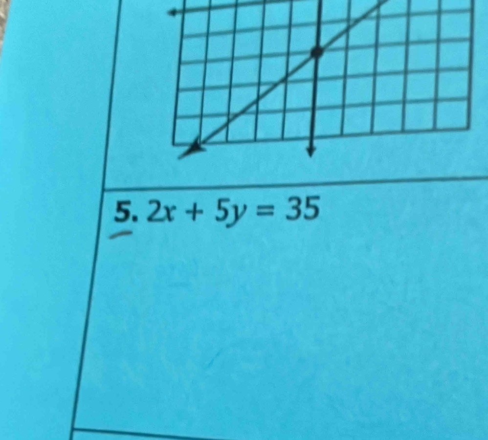 2x+5y=35