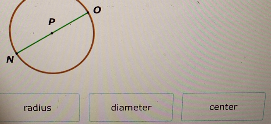 radius diameter center