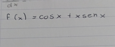 x
f(x)=cos x+xsec hx