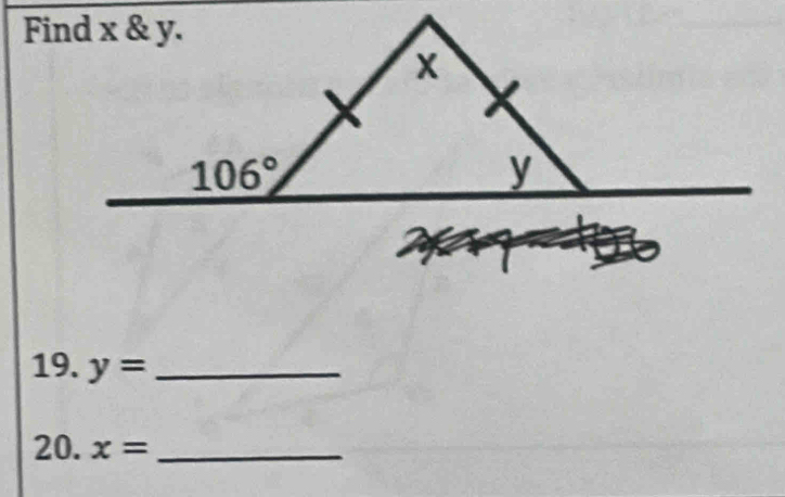 y= _
20. x= _