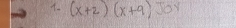 (x+2)(x+9) Joy