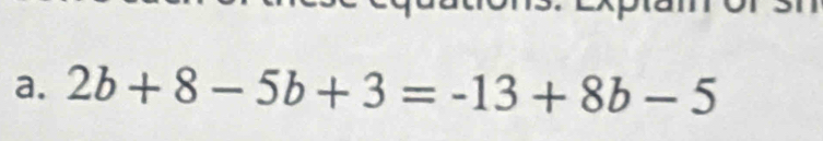 2b+8-5b+3=-13+8b-5