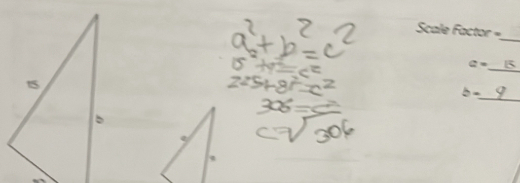 Scale Factor = 
_
a=
_
b=