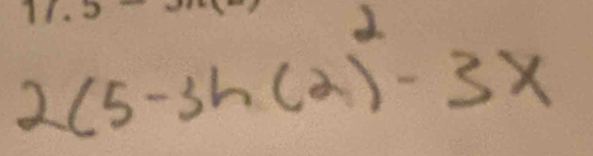 2(5-3h(2)^2-3x