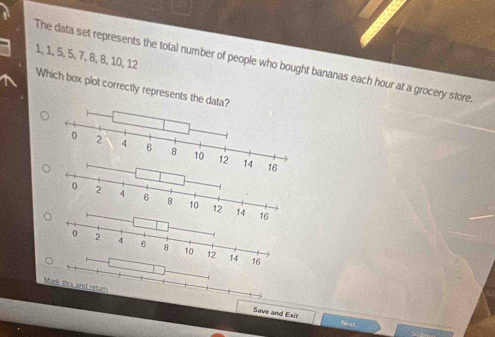Solved: 1, 1, 5, 5, 7, 8, 8, 10, 12 The data set represents the total ...