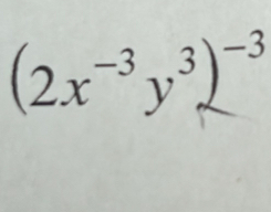 (2x-³y³)³