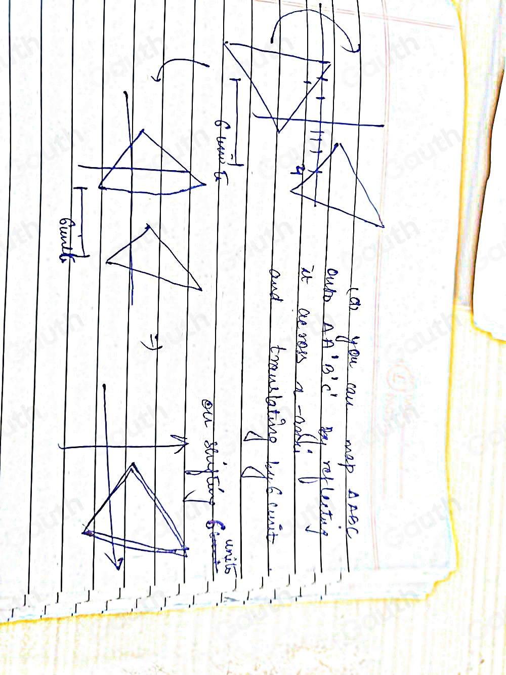 Solved: Which statement explains why ABC is congruent to A'B'C' ? You ...