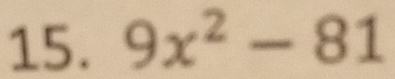 9x^2-81