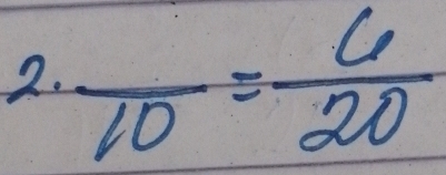 frac 10= 6/20 