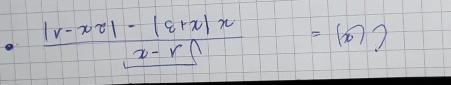 C(x)= (sqrt(1-x))/x|x+3|-|2x-1| 