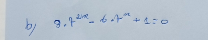 8· 7^(2x)-6· 7^x+1=0