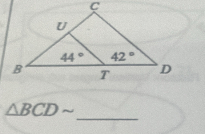 △ BCD sim