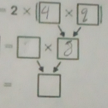 =2* 1 ×2^((circ)^^circ)
B
-∞×3
=□