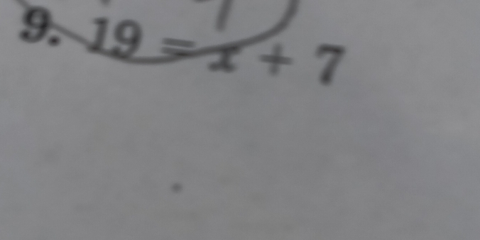 19=x+7