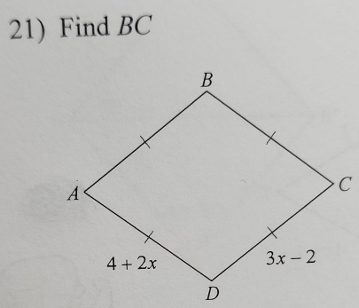 Find BC