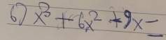 6 x^3+6x^2+9x=