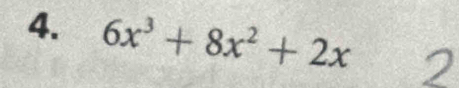 6x^3+8x^2+2x