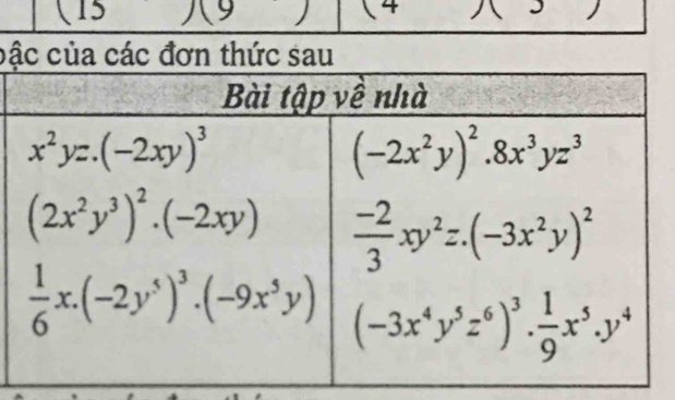 1
9
(4 )
cậ cáơu