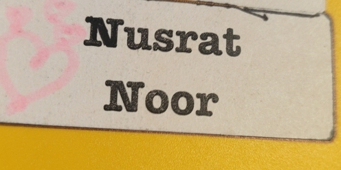 Nusrat 
Noor