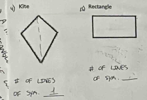 Kite 
1 Rectangle 
I 
_